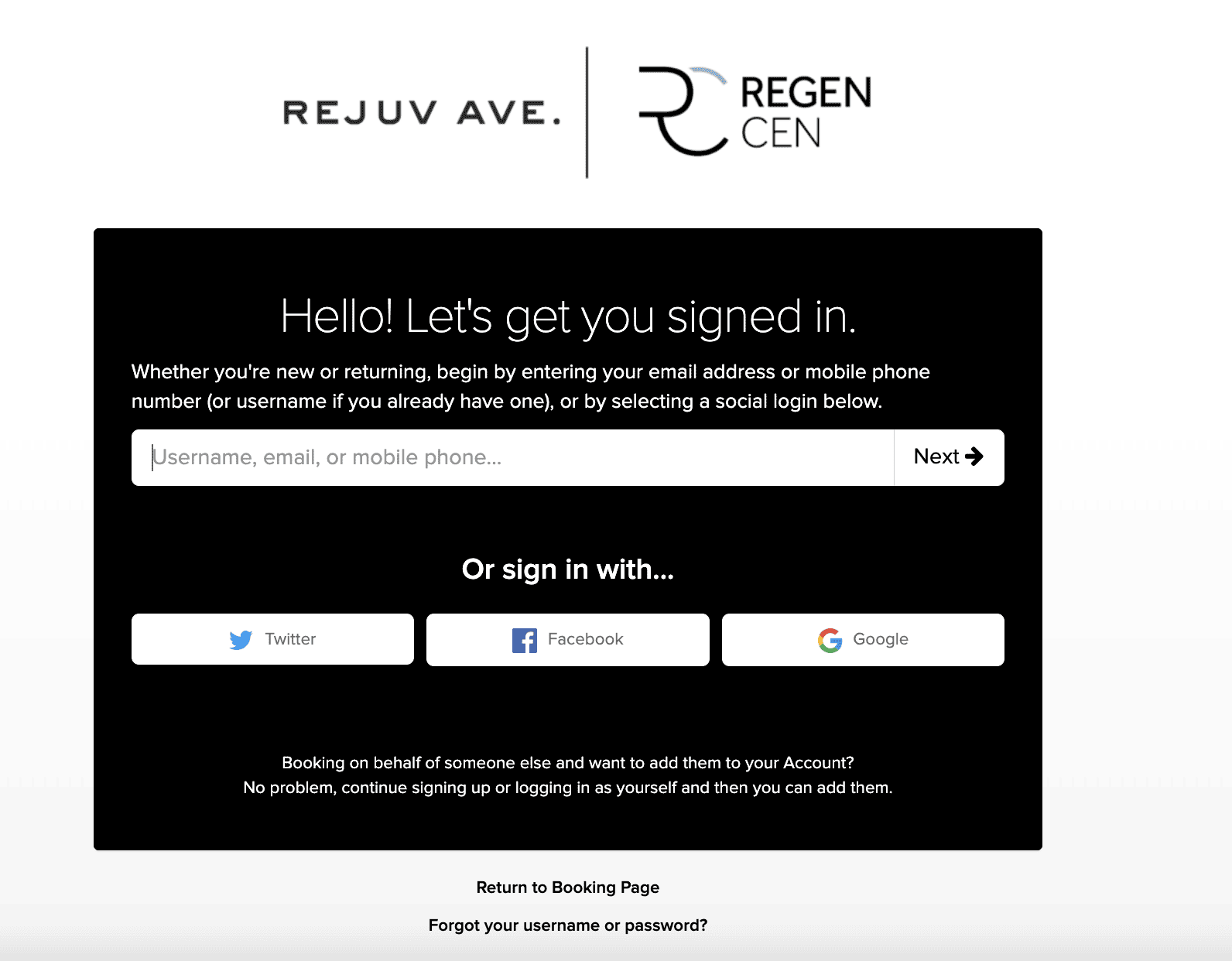 rejuv login rejuv login